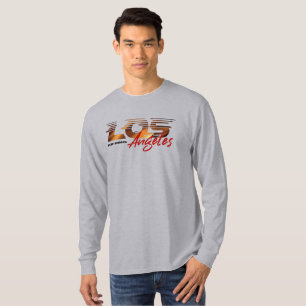 Reze por Los Angeles   Camisa Masculina Manga Long