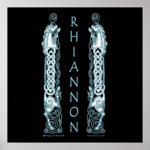 Rhiannon Celtic Art Impressões