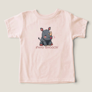 rhino smooch! (carta vermelha) maiúscula de bebê