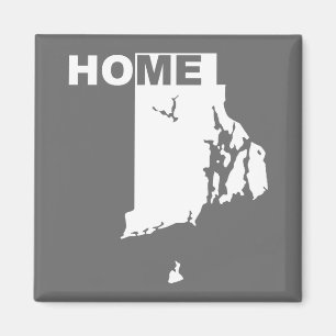 Rhode Island Afasta-Se Da Imã de geladeira Do Est