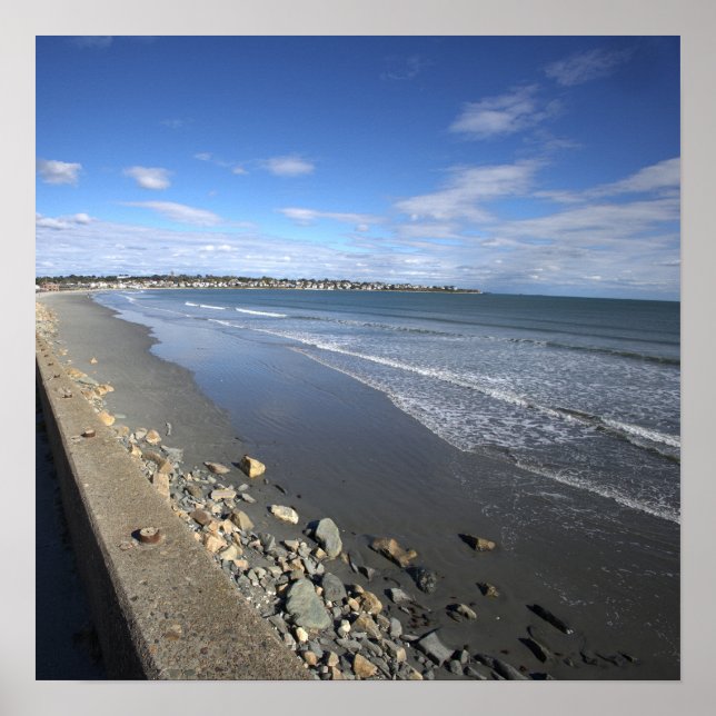 Rhode Island Cliff Walk Poster (Frente)