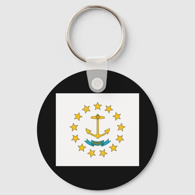 Rhode Island State Flag Chaveiro (Frente)