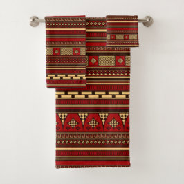 Rhodiano, antiga toalha geométrica grega de padrão