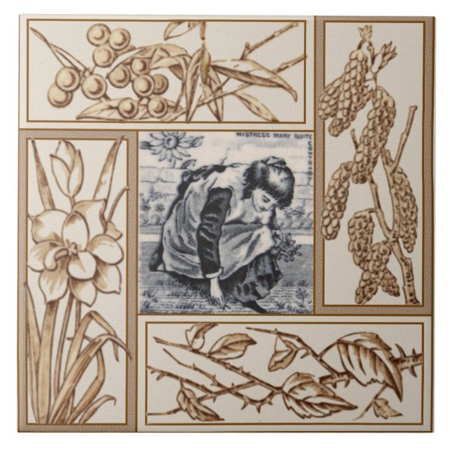 Rhyme do Enfermeiro Repro VIctorian "Contrary Mary (Frente)