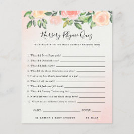 Rhyme Quiz | Jogo Chá de fraldas