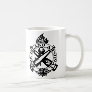 RIA - Caneca de café do arsenal da ilha da rocha