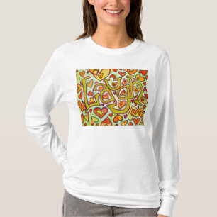 Ria da Camisa de Pintura de Palavras