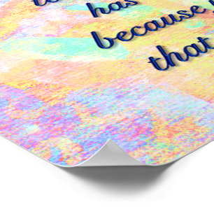 Ria muitas vezes, amo muito... Poster Impressão