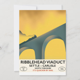 Ribblehead Viaduct Yorkshire locomotiva