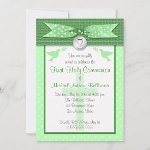 RIBBON PRIMEIRO Convite Comunitário Sagrado