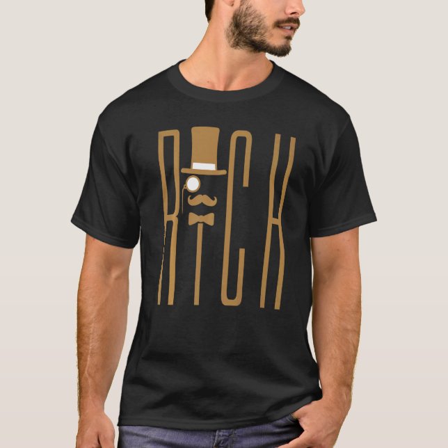 Rich Monocle Top Hat Sir Premium (Frente)