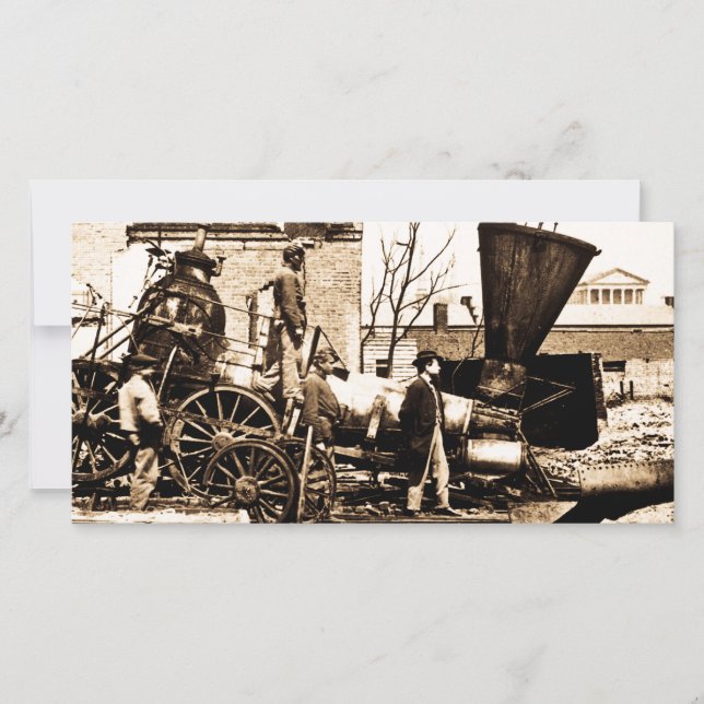 Richmond & Petersburg RR Ruins Richmond VA 1 de ab (Frente)