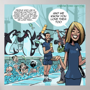 Rick London Orca Revenge Poster Engraçado