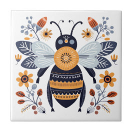 Rico Boho Honey Bee Scandinavian FolArt