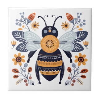 Rico Boho Honey Bee Scandinavian FolArt