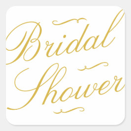 Rico Dourado e adesivos para Chás de panela branco