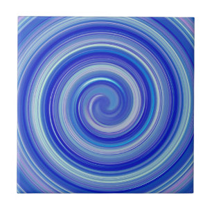 Rico espiral azul