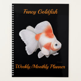 Rico Fantail Goldfish Semanal Planejador Mensal
