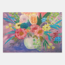 Rico Folhas de papel para embalagem