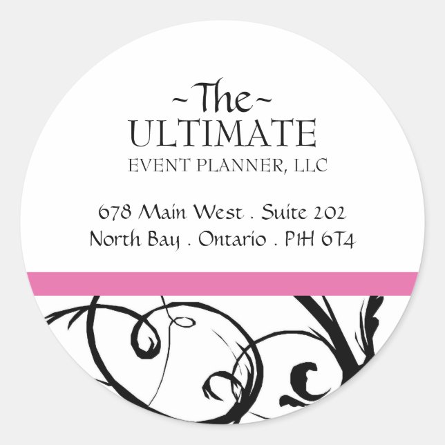 Rico Preto e Adesivos Brancos (Frente)