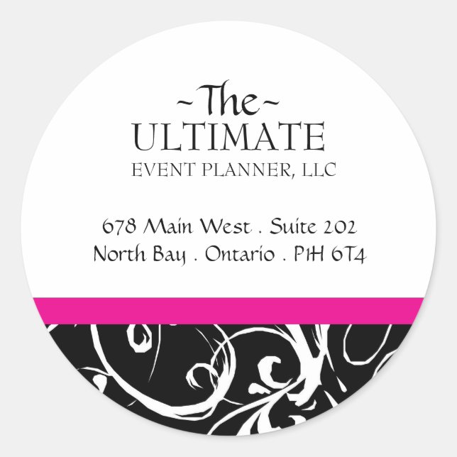 Rico Preto e Adesivos Brancos (Frente)