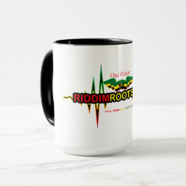 Riddim enraíza a caneca combinado da campainha de