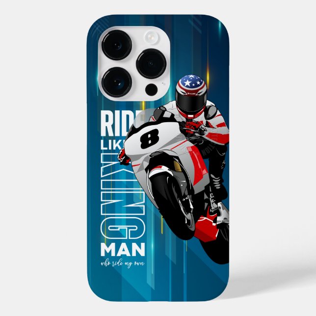 Rider King | Case-Mate iPhone 14 Pro Case (King) (Verso)