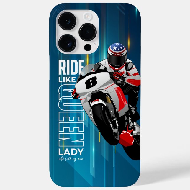 Rider King | iPhone 14 Pro Max Case (Queen) (Verso)