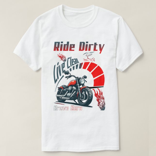 Rider T - camisa (Frente do Design)