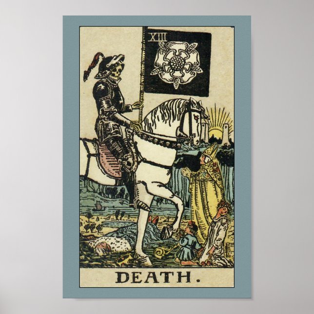 Rider-Waite-Smith Death Poster (Frente)