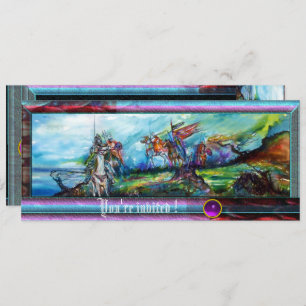 RIDERS IN STORKnights Horseback PARGEM CONVITE