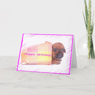Ridgeback Ridgeback FELY BIRTHDAY Cartão de Saudaç