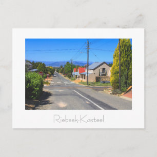 Riebeek-Kasteel Ver Cartão postal da África do Sul
