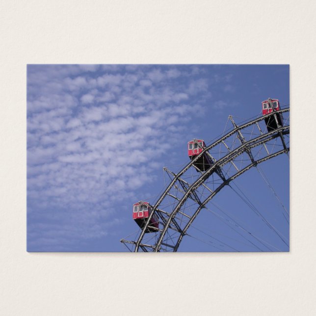 Riesenrad Em Prater Viena, Áustria (Frente)