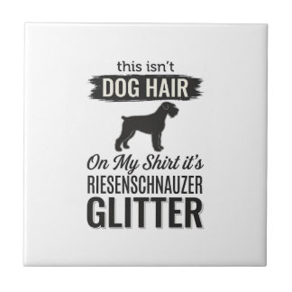 Riesenschnauzer Brilho Design Engraçado Amante de