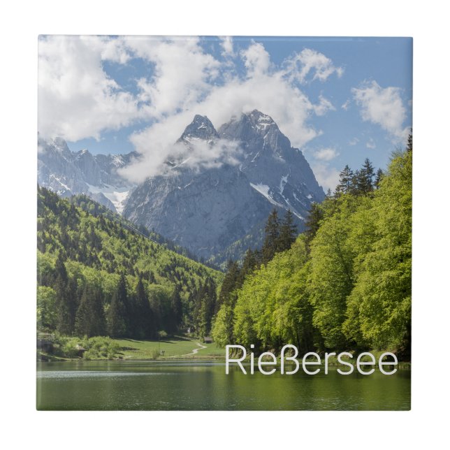 Riessersee Alps Garmisch Partenkirchen Bavaria (Frente)