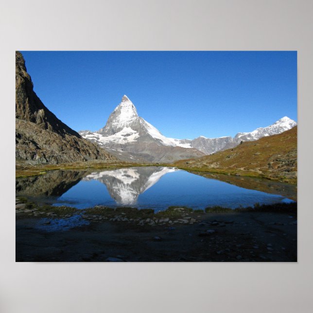 Riffelsee Matterhorn Poster (Frente)