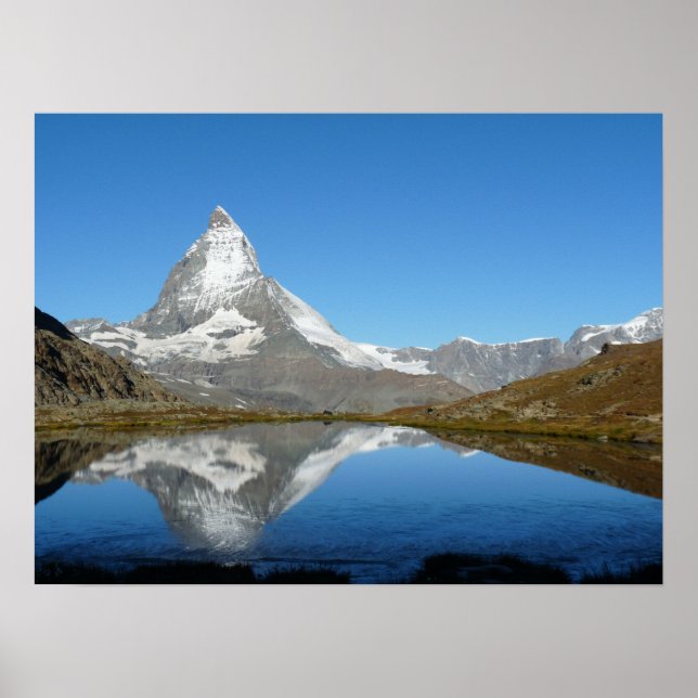 Riffelsee Matterhorn Poster (Frente)