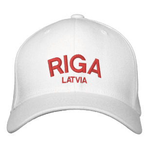 Riga Letônia - Boné personalizado de beisebol