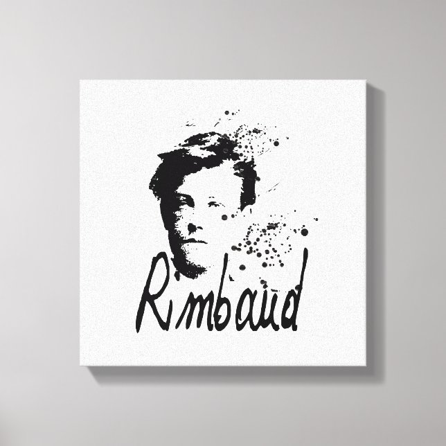 RIMBAUD - Canvas de arte gráfica (Frente)