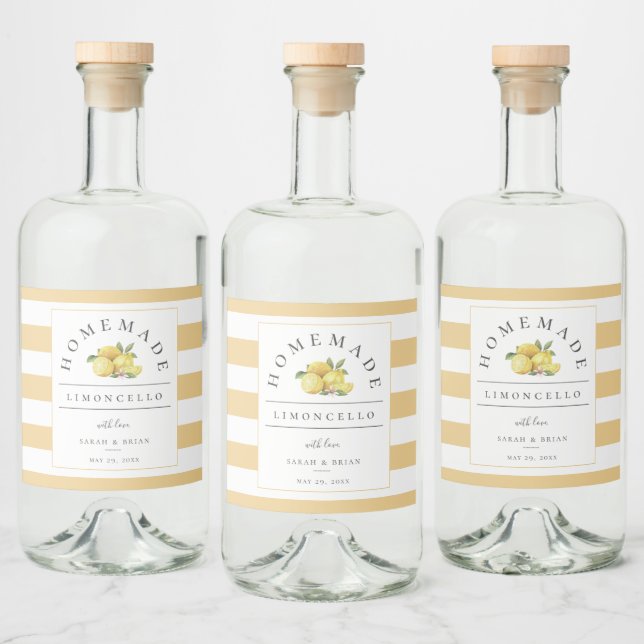 Rin Limoncello Rustic Yellow Stripe (Garrafas)