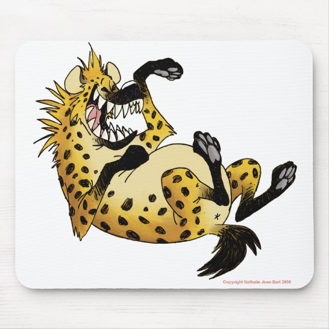 Rindo de Hyena Mousepad (Frente)