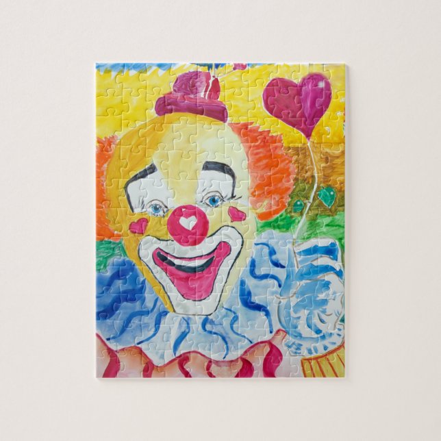 Rindo Larry Clown Quebra-cabeça (Vertical)