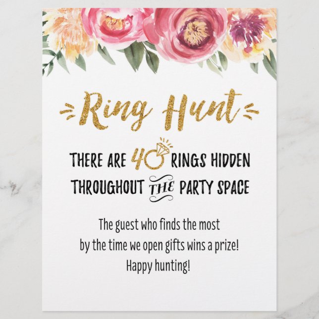 Ring Hunt - Sinal de Jogo Bridal (Frente)