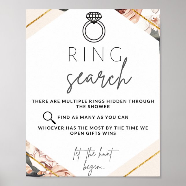 Ring Search - Poster - Sinal de Chá de panela (Frente)