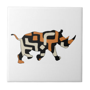 Rinoceronte preto dos insucessos do Dodo (espécie