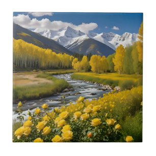 Rio Aspen, Montanhas de Neve Amarelas