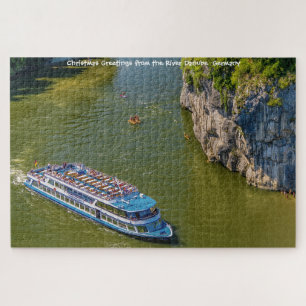 Rio Danúbio  Alemanha. Quebra-cabeça