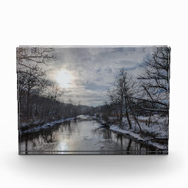 Rio de inverno no CVNP