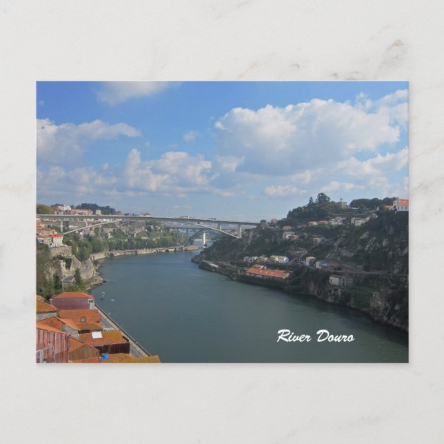 Rio Douro, Portugal Cartão postal (Frente)